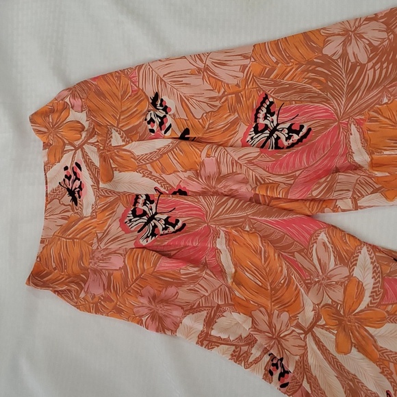 Victoria's secret floral cuff pants size xs - Picture 3 of 6